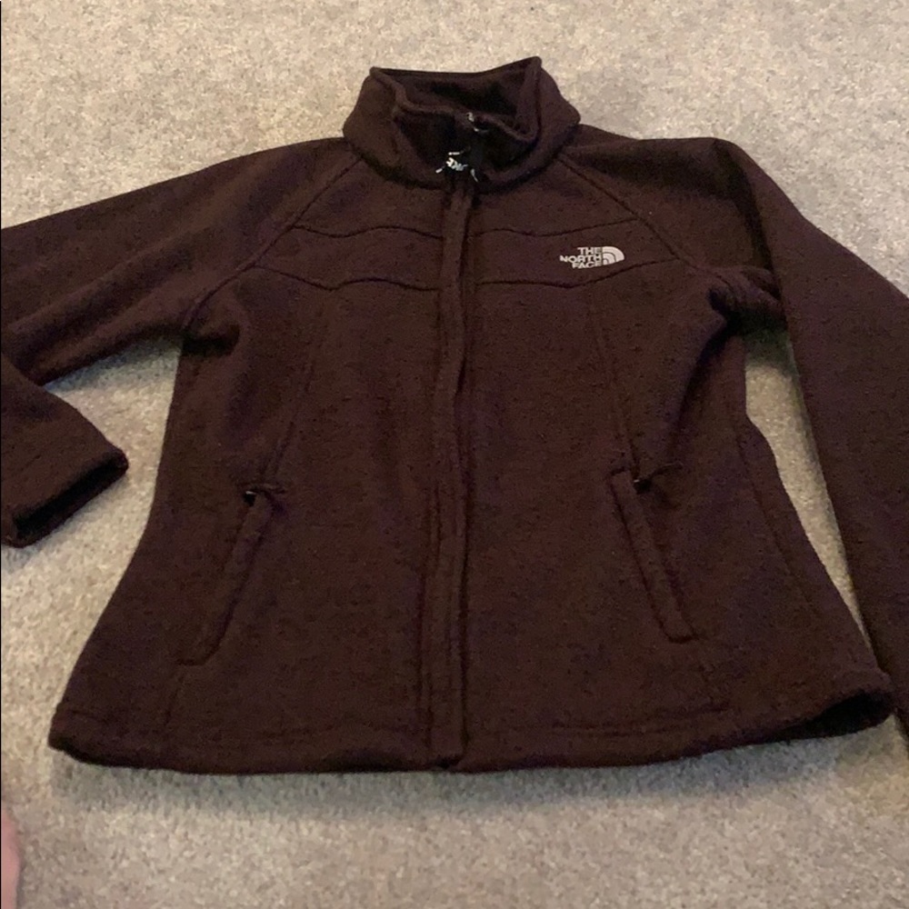 Women’s North face fleece zip up